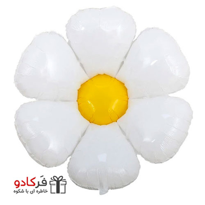 بادکنک فویلی لاکی بالونز مدل گل بابونه