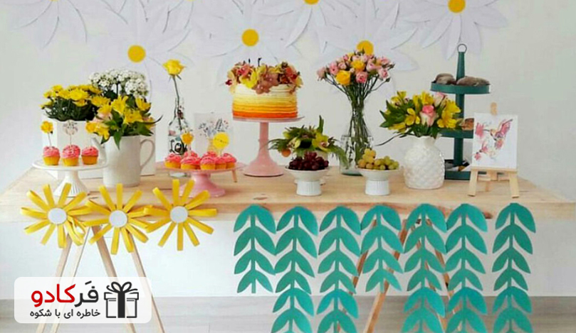 ایده‌هایی برای داشتن بهترین تم تولد بهاری