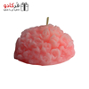 شمع طرح قلب طرح گل رز صورتی کد m85